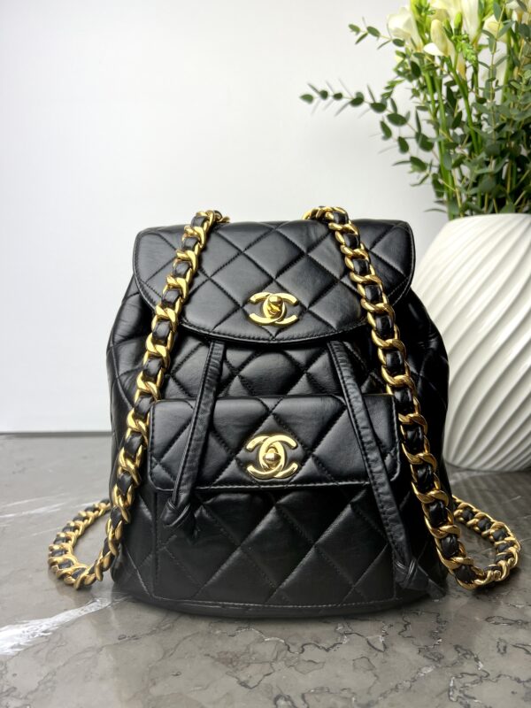 CHANEL Duma Back Pack • GHW