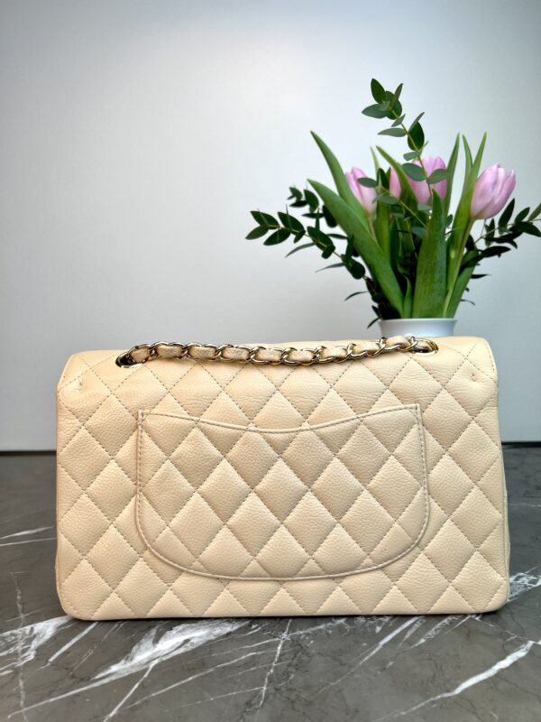 CHANEL Classic Medium Beige • Caviar GHW - Image 2