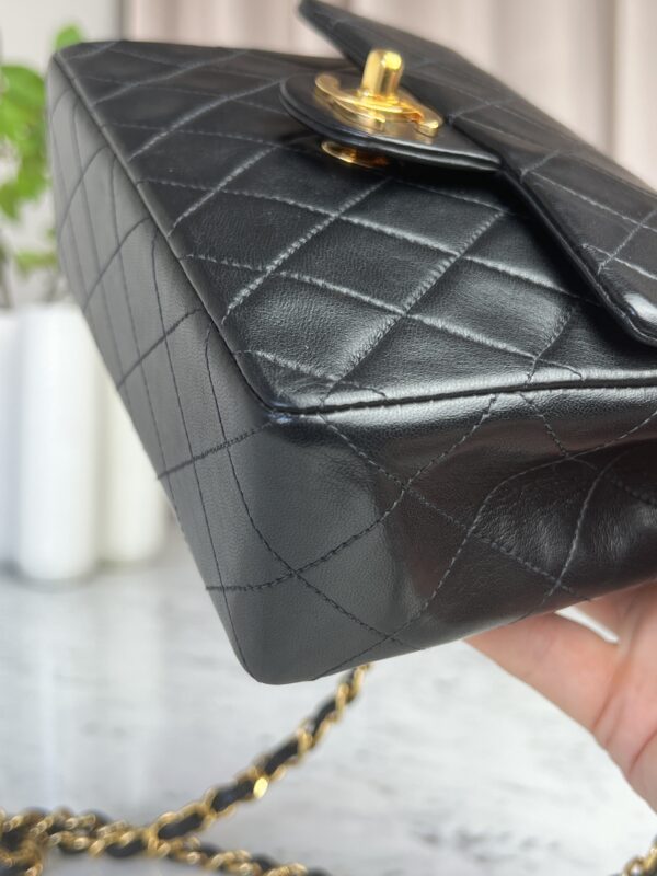 CHANEL Classic Mini Square • Vintage • GHW - Image 7