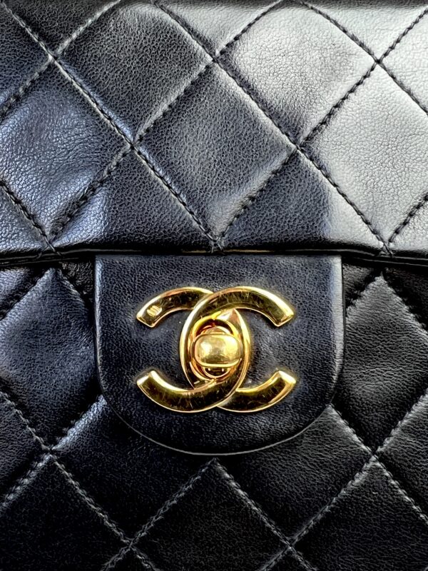 CHANEL Classic Mini Square • Vintage • GHW - Image 12